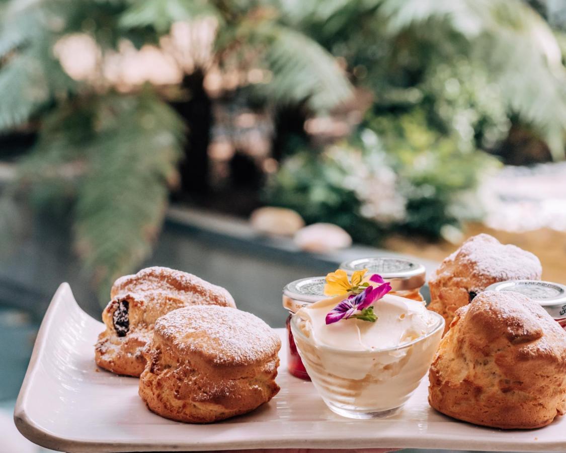 Sanderson Λονδίνο Εξωτερικό φωτογραφία Scones with jam and clotted cream